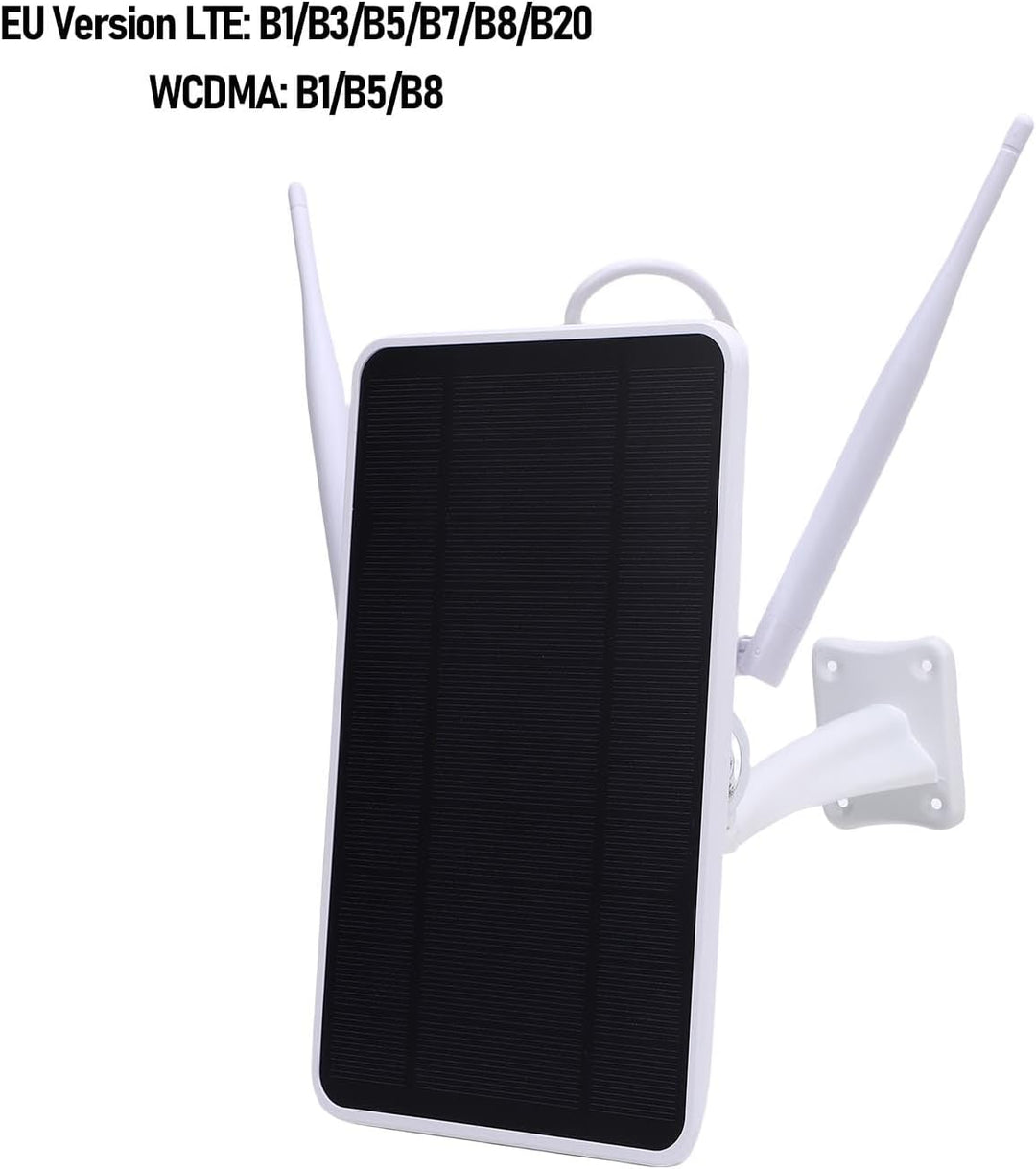 ASHATA 6W Solar Betrieben 4G LTE -Modemrouter, WLAN -Router Repeater Im Freien mit SIM Kartensteckpl