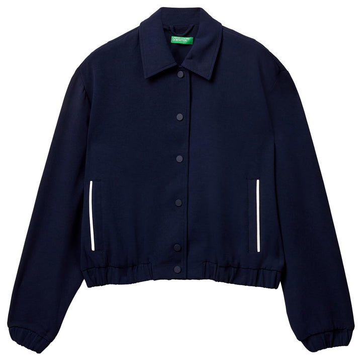 United Colors of Benetton Damen Jacke M Blau, M Blau