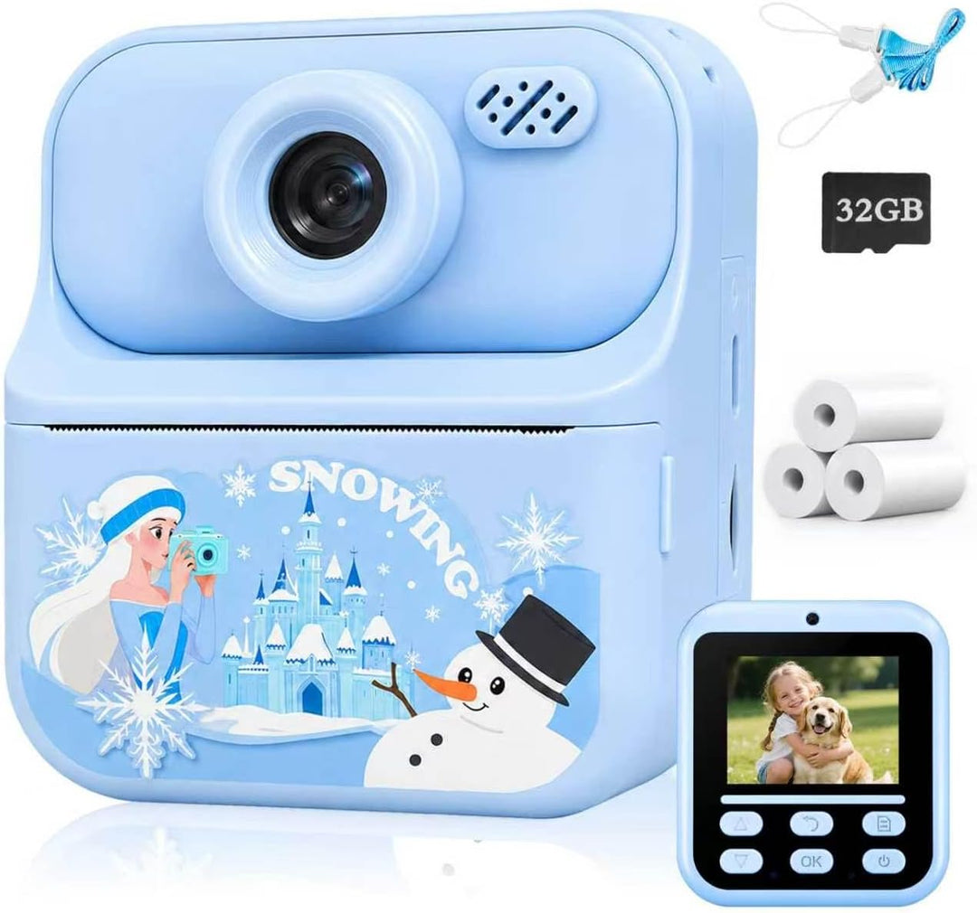 Spielzeug Frozen Toys sofortbildkamera Kinder Spielzeug ab 5-12 Jahre mädchen,Geschenk 5 6 7 8 9 10