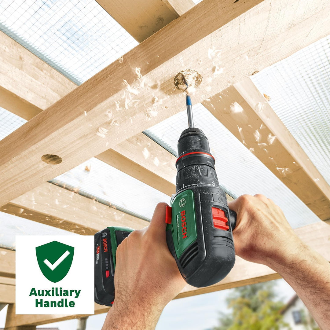 Bosch Akku-Bohrschrauber AdvancedDrill 18V-80 QuickSnap (zum Bohren und Schrauben; 18V System; bürst