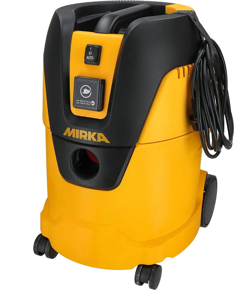 Mirka Industriestaubsauger Nass- und Trockensauger mit Ausblasfunktion 25 Liter / Absaugschlauch / 1