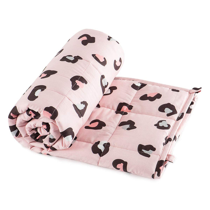 Sivio Gewichtete Decke, Ultra-gemütlich, 2,3kg, Gepunktet und Baumwoll-Seiten mit Cartoon-Mustern, s