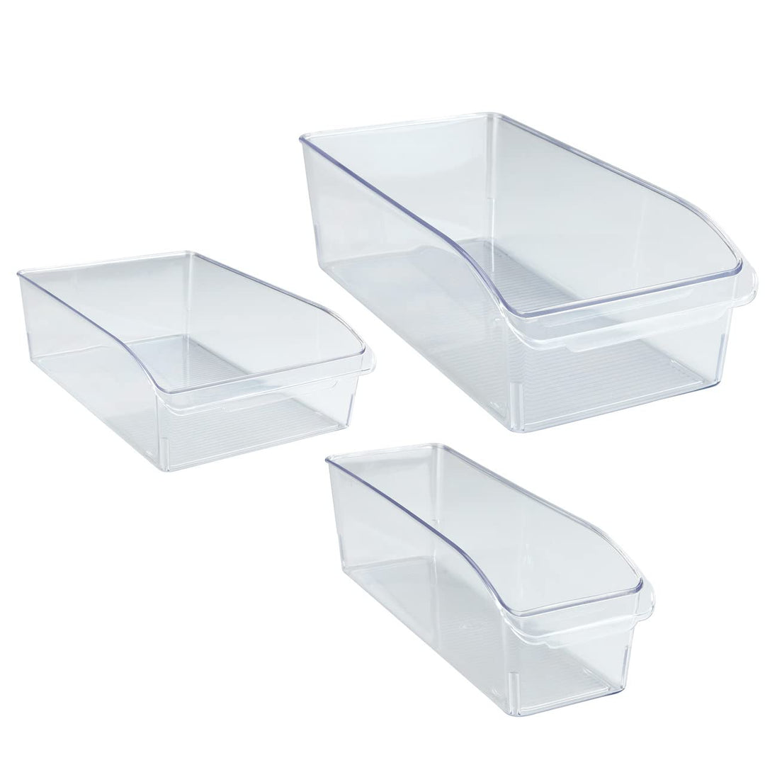 WENKO Kühlschrank-Mod. Organizer 3er Set Aufbewahrungsboxen für Kühlschrank und Vorratsschrank leben