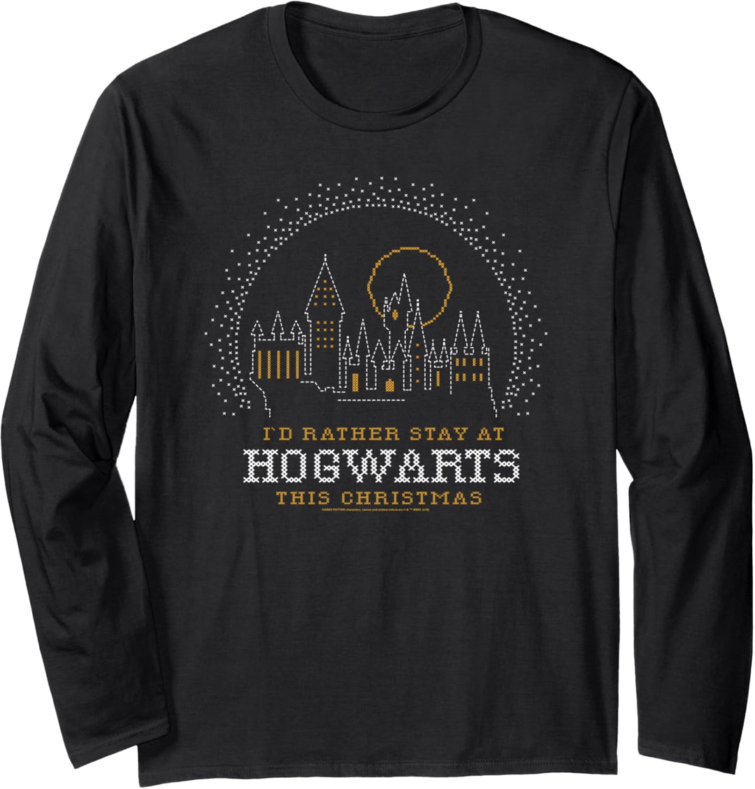 Harry Potter Hogwarts This Christmas Weihnachten Langarmshirt