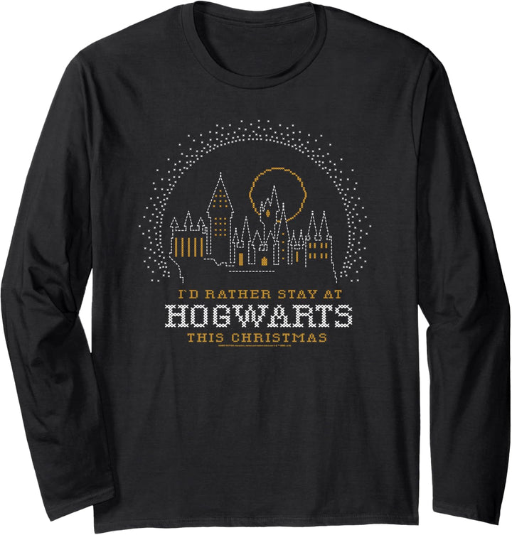 Harry Potter Hogwarts This Christmas Weihnachten Langarmshirt