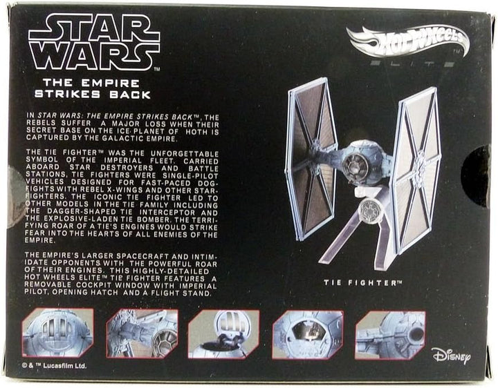 Hot Wheels Elite Imperial Tie Fighter – Empire Strikes Back – CMC92
