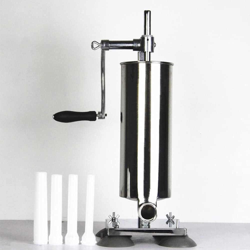 Wurstmaschine aus Stahl, Wurstfüller für Fleisch, aus Edelstahl, manuelle Wurstmaschine, vertikale W