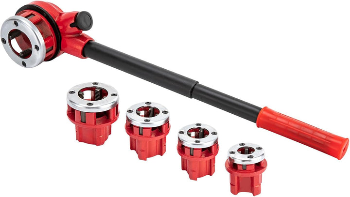 Rohrgewindeschneidsatz mit 5*Gewindeschneidköpfen (3/8", 1/2", 3/4", 1", 1-1/4") Schneidewerkzeugset