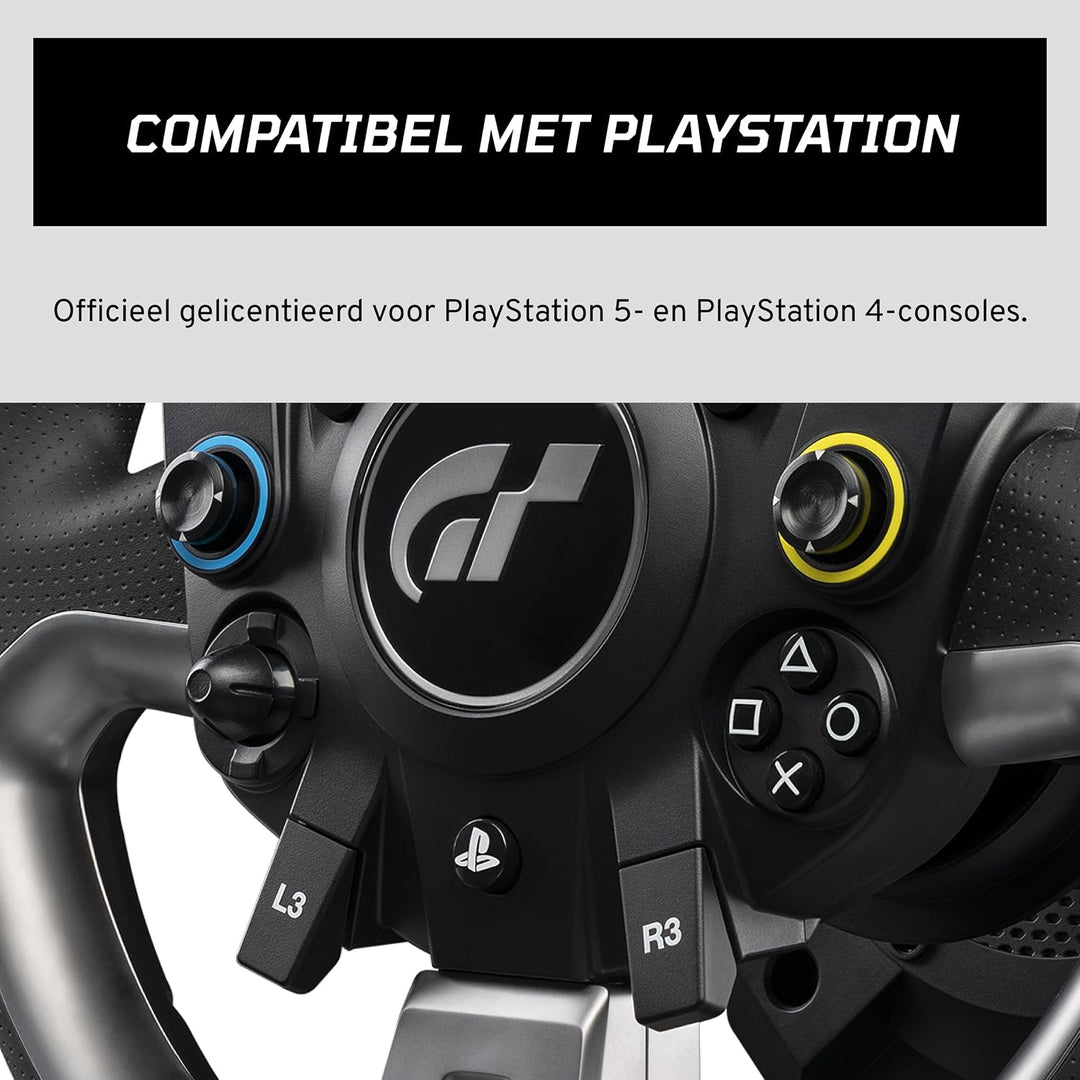 FANATEC Offiziell Lizenziertes Gran Turismo DD Pro PlayStation Sim Racing Lenkrad, Basis und Pedale
