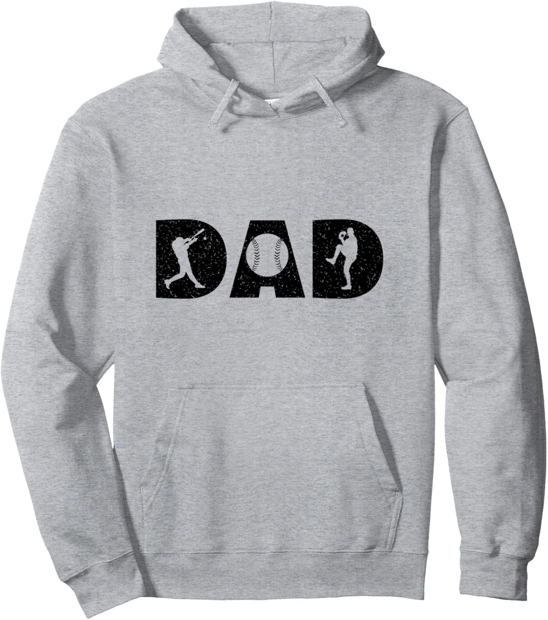 Baseball DAD Ball Pullover Hoodie