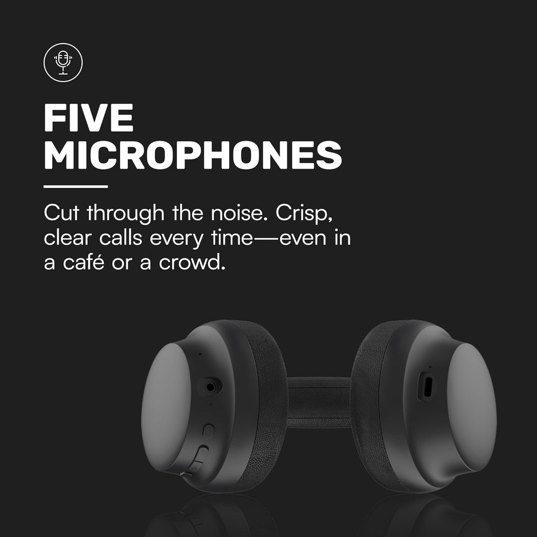 Raycon Essential Kopfhörer – Kabellose Bluetooth-Over-Ear-Kopfhörer, mit hybrider aktiver Geräuschun