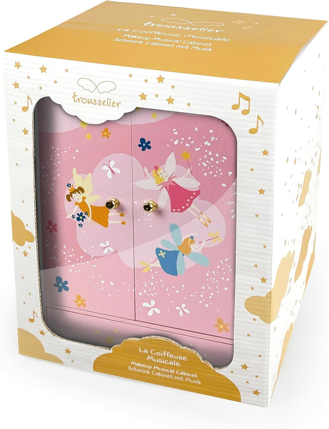 Trousselier - Prinzessin - Grosse Musikschmuckdose - Spieluhr - Schrank - Ideales Geschenk für junge