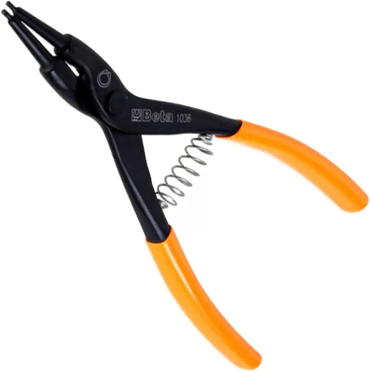 Beta 1036 225 - Zangen mit geraden backen, für sicherungsringe mit aussenspannung, griffe mit PVC-üb