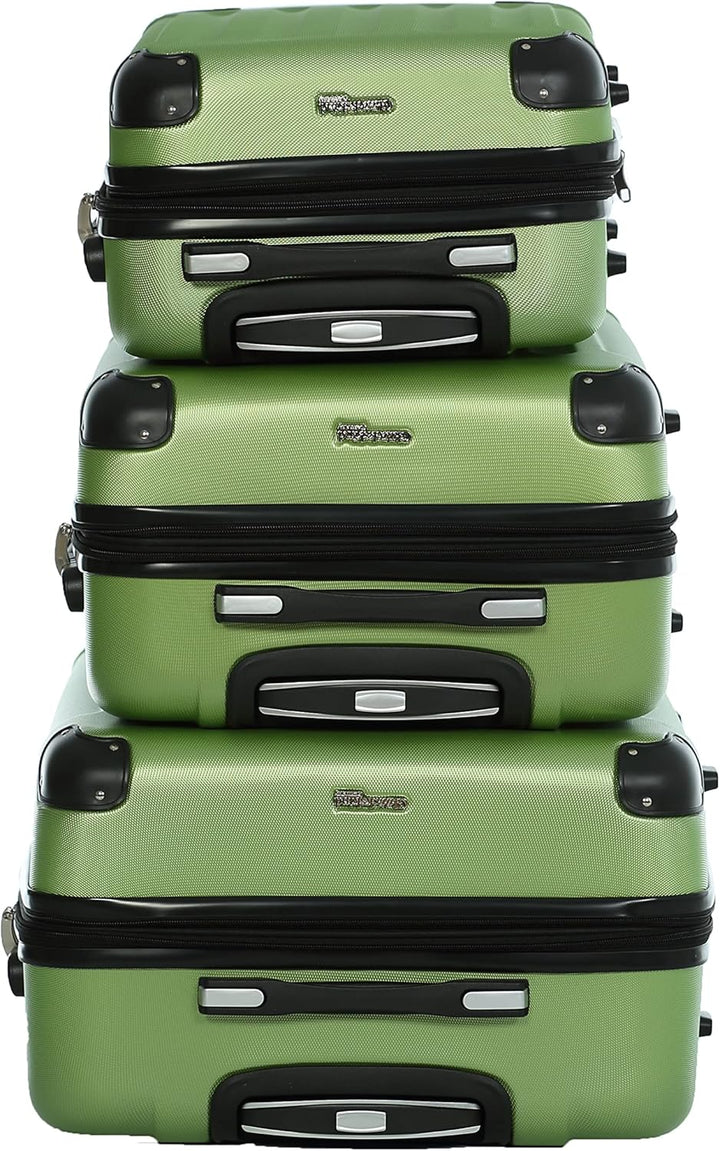INVIDA Glüückskind Luxus Koffer Trolley Kofferset aus ABS in 6 Farben und Einzel oder im Set Frei Wä
