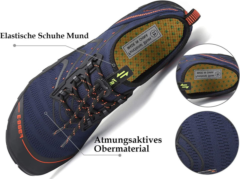 SAGUARO Sommer Badeschuhe Damen Wasserschuhe Schwimmschuhe Herren Strandschuhe Aquaschuhe Surfschuhe