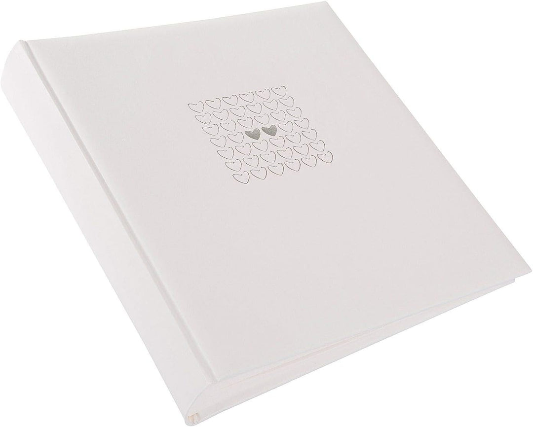 goldbuch 31450 Hochzeitsalbum Elegance, Album für Fotos & Bilder, 30 x 31 cm, Fotoalbum mit 100 weis