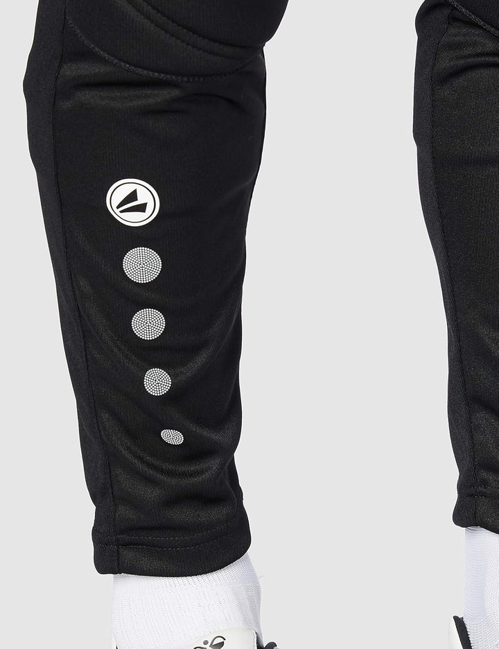 JAKO Torwarthose Striker I Sporthose lang mit ergonomisch gepolsterten Einsätzen im Knie- & Hüftbere