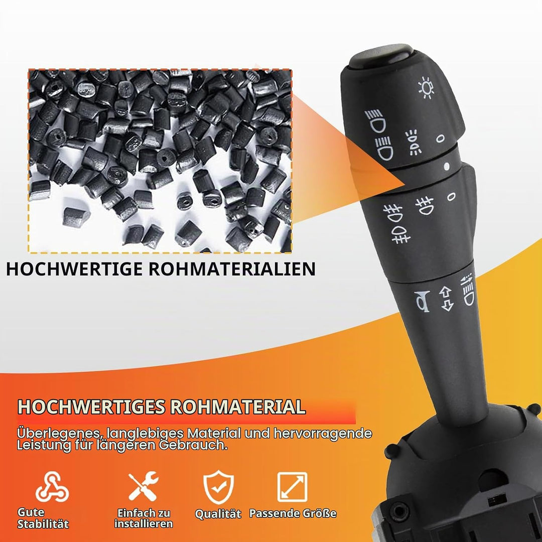 ZEALfix Lenkstockschalter Blinkerschalter für Dacia Lodgy 8201167988 Blinkender Steuerschalter 25540