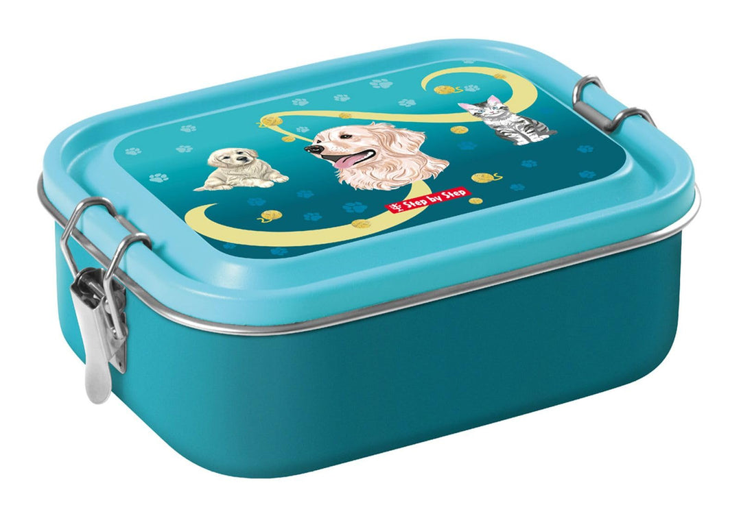 Step by Step Lunchbox Stainless Steel Sweet Pet petrol