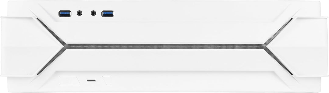 SilverStone SST-RVZ03W-ARGB Raven Mini-ITX Gaming-Computer-Gehäuse, ARGB, Weiss, SST-RVZ03W-ARGB