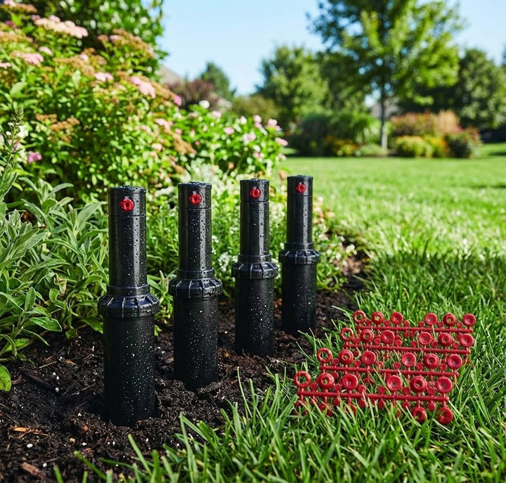 Suinga - Pack 5 x Hunter PGP ADJ Rasensprenger, Reichweite 6,4 bis 15,8 m, Gewinde 3/4 Zoll (5 Stück