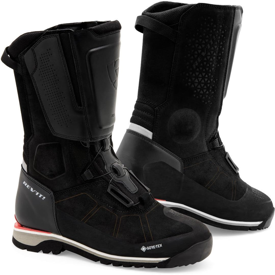 Revit Discovery GTX Motorrad Stiefel, schwarz, 45 | Gore-Tex 45 EU Schwarz, 45 EU Schwarz