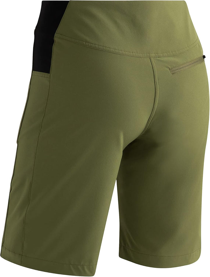 Maier Sports Damen Wander-Shorts Latitshortvario 36 Grün, 36 Grün