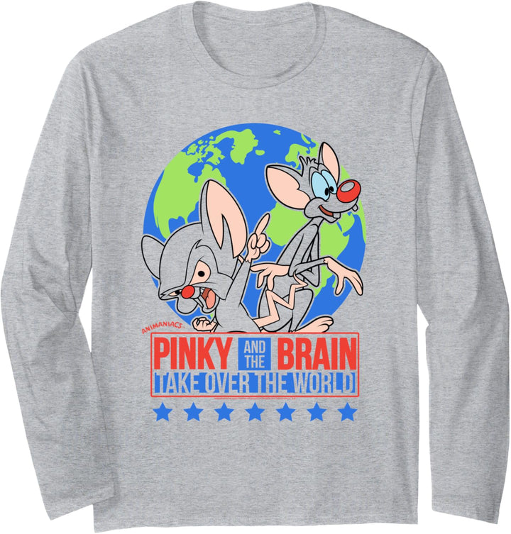 Pinky and the Brain Campaign Langarmshirt