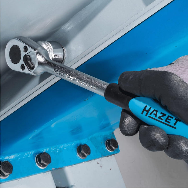HAZET Steckschlüssel-Satz 953SPC, 47-teilig, mit Profi-Umschaltknarre, verschiedene Bits und Stecksc