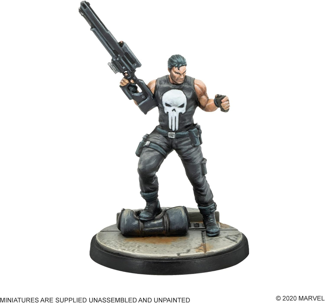 Atomic Mass Games - Marvel Crisis Protocol: Character Pack: Marvel Crisis Protocol: Punisher and Tas