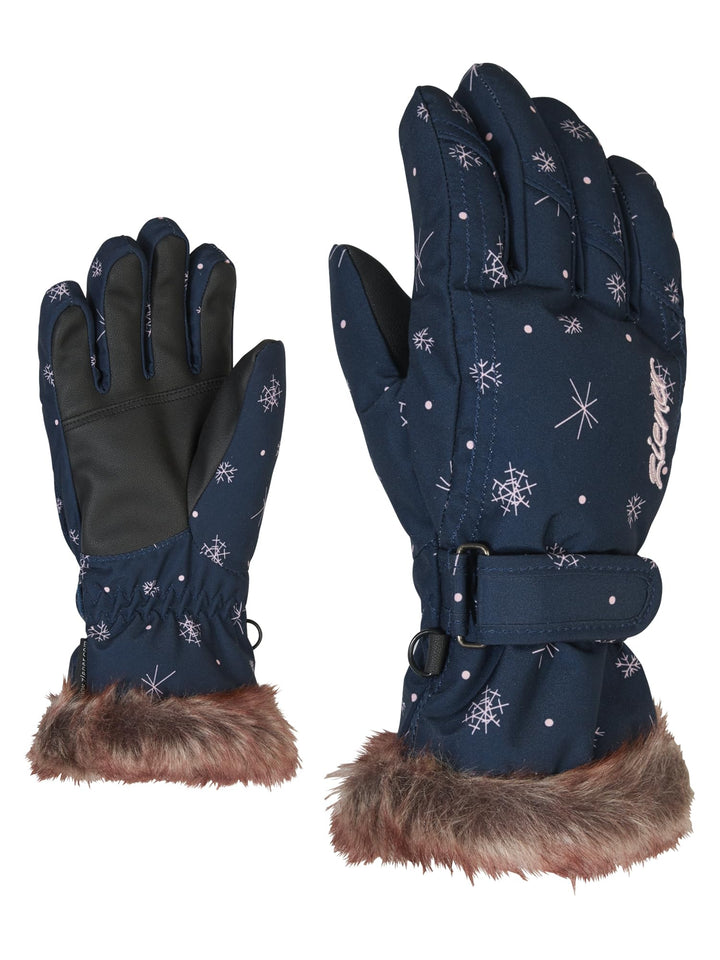 Ziener Mädchen LIM GIRLS glove junior Ski-Handschuhe / Wintersport |warm, atmungsaktiv 5.5 snowcryst