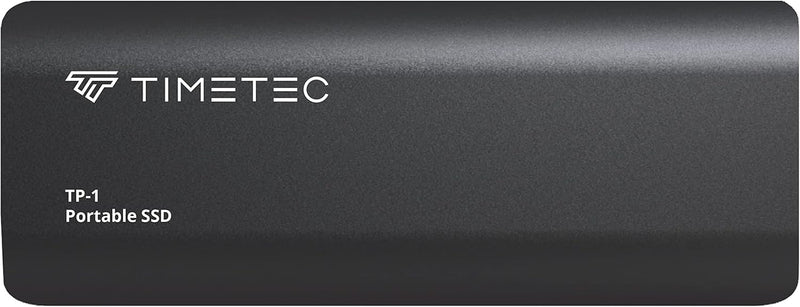 Timetec Tragbare externe SSD USB 3.2 Gen2 USB-Typ C bis zu 560 MB/s ultradünnes Flash-Aluminium-Mini