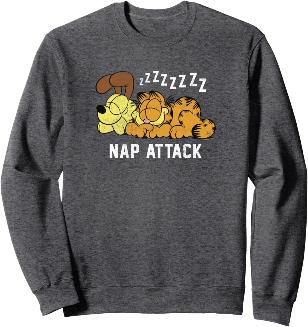 Garfield Odie Garfield Nap Attack Zzzz Sweatshirt