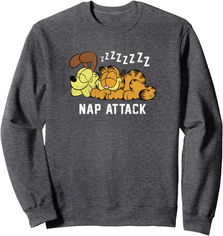 Garfield Odie Garfield Nap Attack Zzzz Sweatshirt