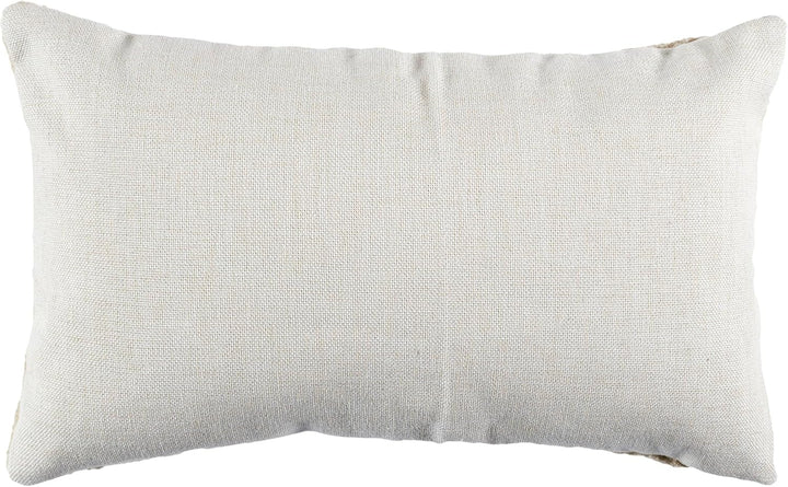 HOME DECO FACTORY, TX0046, Beige and Cream Cushion 30x50 cm - Elegant and modern Design, optimal Com