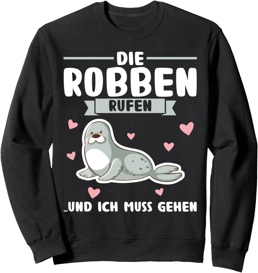 Robbe Seelöwe Seerobben Sweatshirt