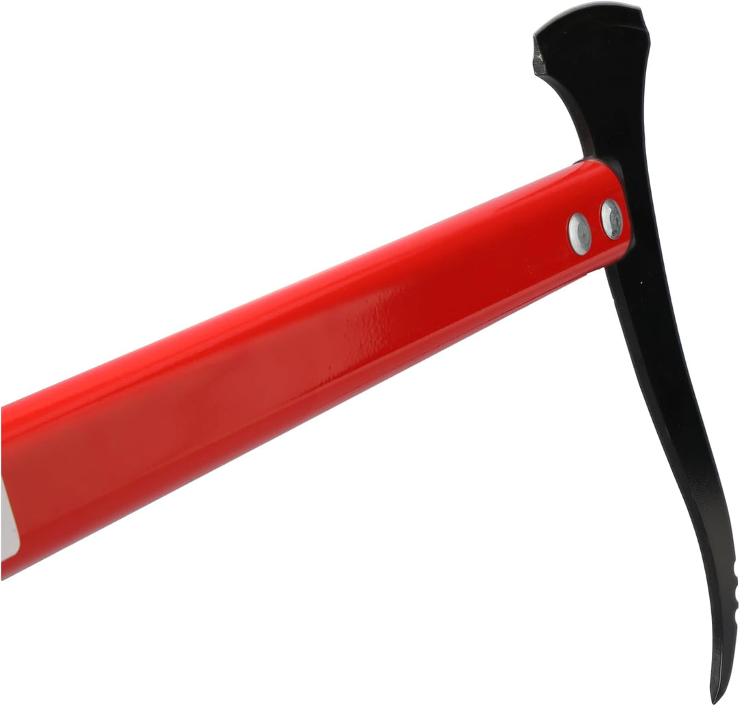 Stubai 674245 Handsappel mit Schneide/Alustiel gerade 550 mm, Schwarz/rot, 28 x 13 x 13 cm, 550 mm