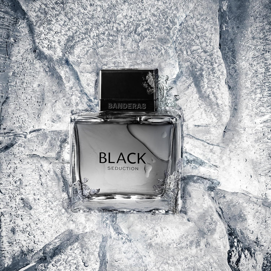 Antonio Banderas Seduction in Black Eau De Toilette 200 ml (man) 200 ml (1er Pack), 200 ml (1er Pack