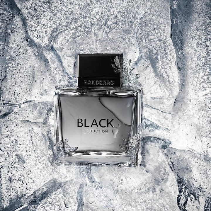 Antonio Banderas Seduction in Black Eau De Toilette 200 ml (man) 200 ml (1er Pack), 200 ml (1er Pack