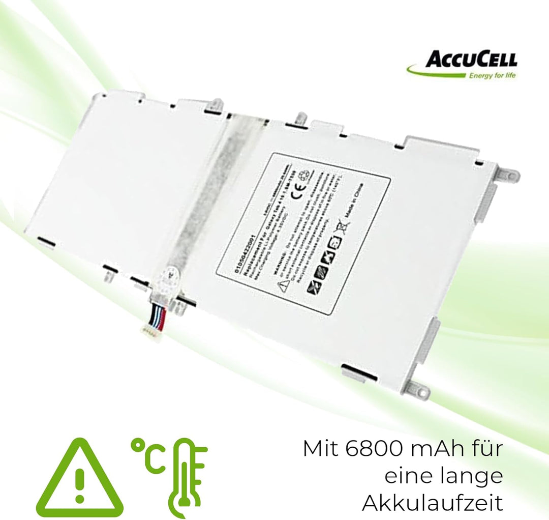Akku kompatibel mit Samsung SM-T530, Samsung Galaxy Tab 4 10.1 EB-BT530FBE 6800mAh