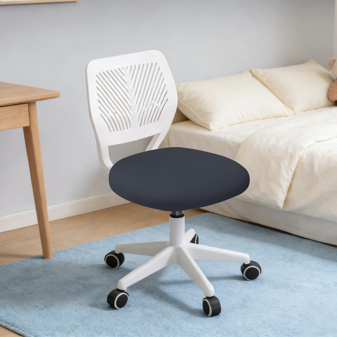 XUEGW Drehbarer Bürostuhl mit weicher Polsterung, höhenverstellbarer Arbeitsstuhl, ergonomischer Sch