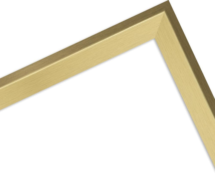 WANDStyle Bilderrahmen 30x30 Gold, Vintage Bilderrahmen Holz, hochwertiger Holzbilderrahmen, Posterr