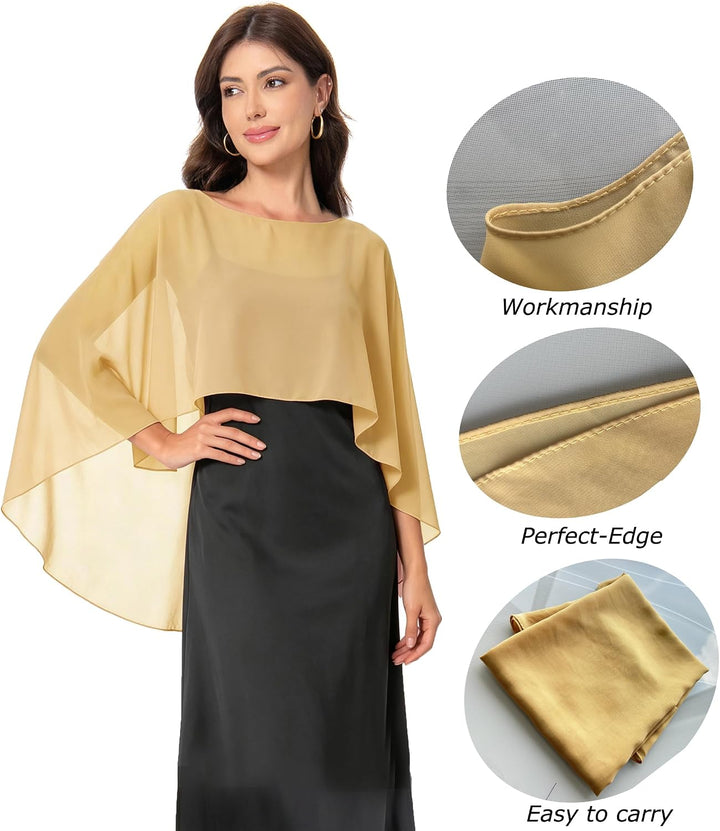 Baoqiya Damen 100 cm Einheitsgrösse Gold, Einheitsgr&amp;