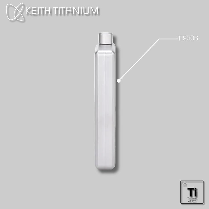 Keith Titanium Taschenflaschen - Wärme- und korrosionsbeständige Weinflaschen für Männer und Frauen
