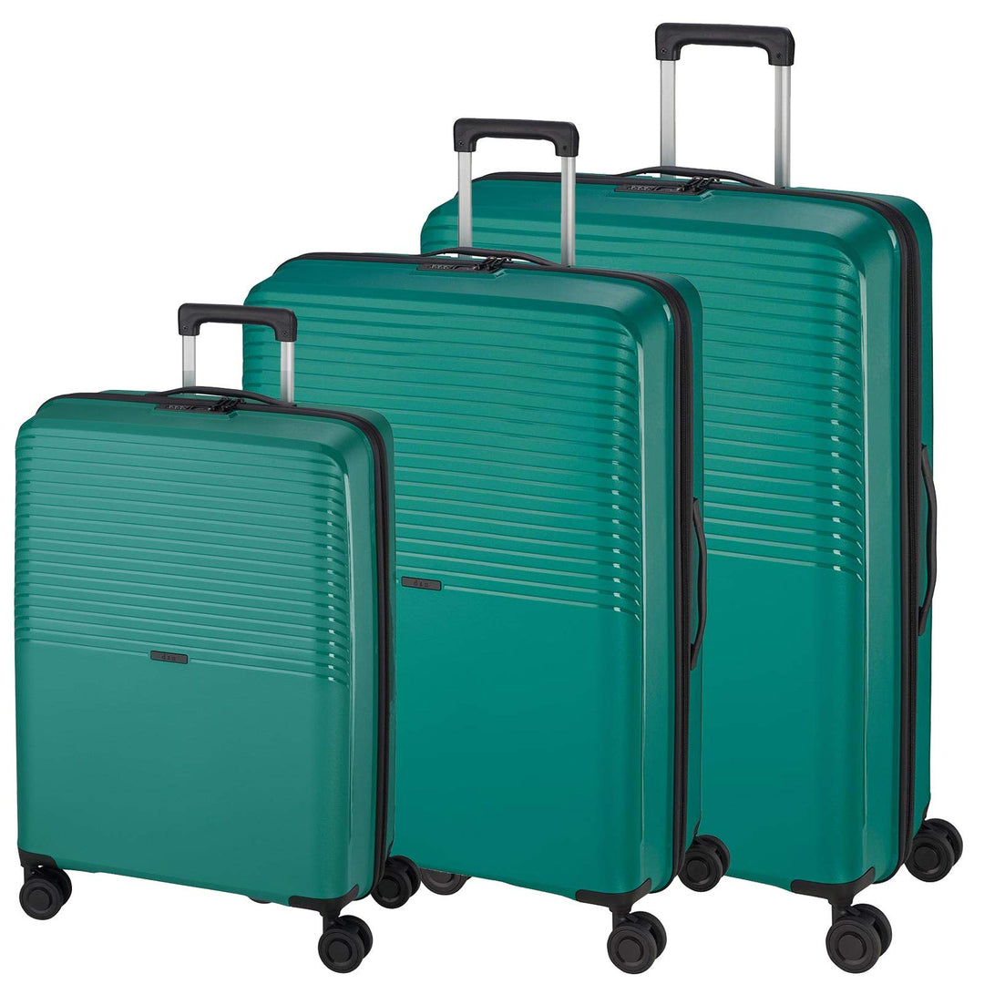 D&N Travel Line 4000 - Trolley-Set, 3tlg. grün, Grün