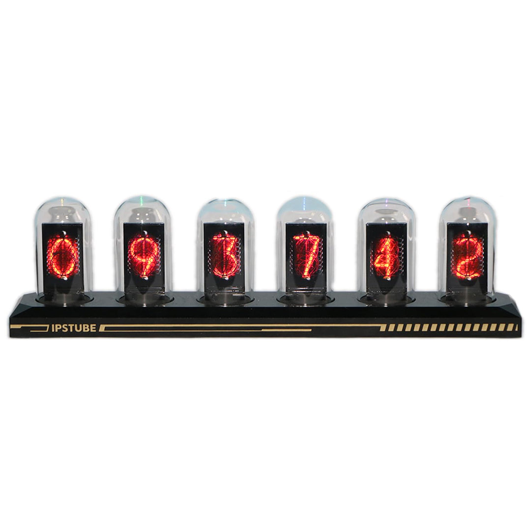 Nixie H401 Röhrenuhr, Leuchtröhre, IPS-Farbbildschirm, Digitaluhr, DIY, analoge und digitale Röhre,