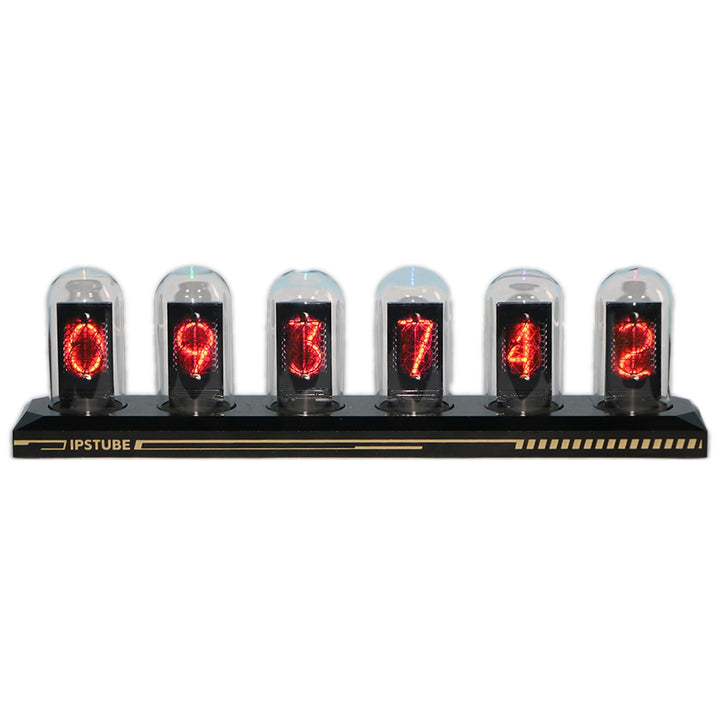 Nixie H401 Röhrenuhr, Leuchtröhre, IPS-Farbbildschirm, Digitaluhr, DIY, analoge und digitale Röhre,