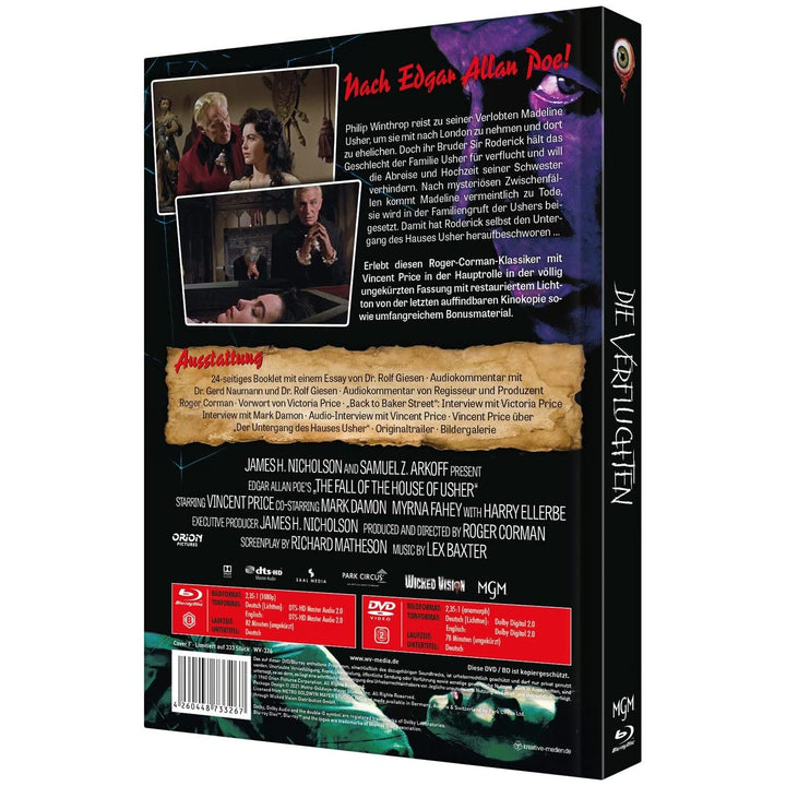 Die Verfluchten - Der Untergang des Hauses Ushers (2-Disc Limited Collector's Edition Nr. 25) [Blu-r