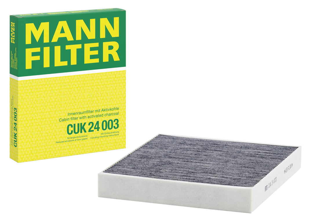 MANN-FILTER CUK 24 003 Innenraumfilter / Kabinenluftfilter - PKW + TRANSPORTER Aktivkohlefilter, Akt