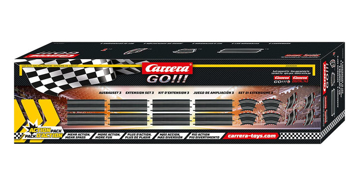 Carrera GO!!! Ausbauset 3 20061614 Erweiterungsartikel, 342 mm